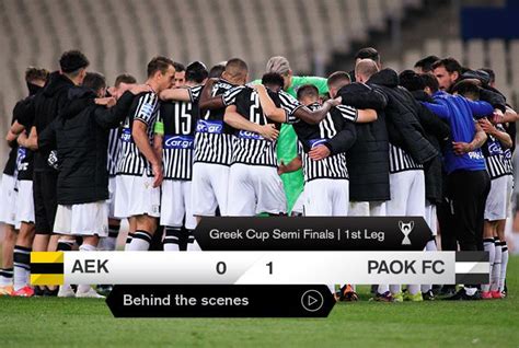 Aek Vs Paok Behind The Scenes Paokfc