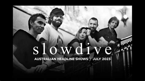 Slowdive Announces Rescheduled Tour Dates For Australia And New Zealand