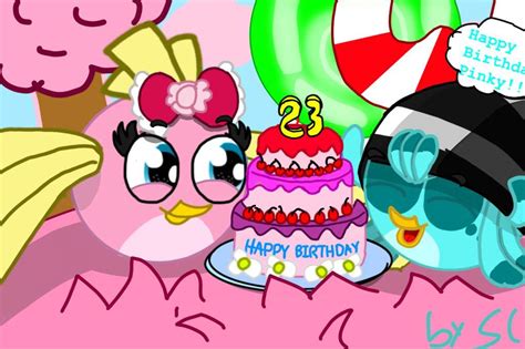 Happy Rd Birthday Pinky Angry Birds Real Fan Amino Amino
