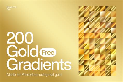 Free Gold Photoshop Gradients Free Add Ons Photoshop Presets