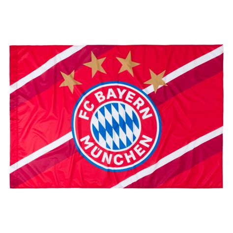 In use from january 1901, until maybe 1902. Fahne Stripes 150 x 100cm | Offizieller FC Bayern Fanshop