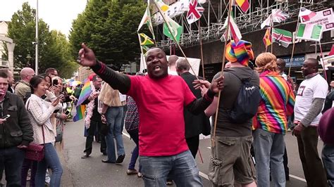 Birmingham Pride 2015 Jamaican Procession Reveller S First Pride Carnival Youtube