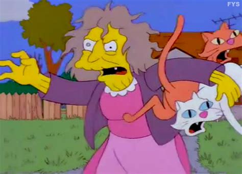 La Folle Aux Chats Des Simpsons Communauté Mcms