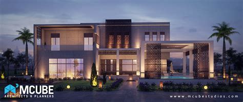 Modern Islamic Villa Facade On Behance