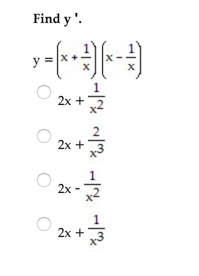 solved find y y x 1 x x 1 x 2x 1 x 2 2x