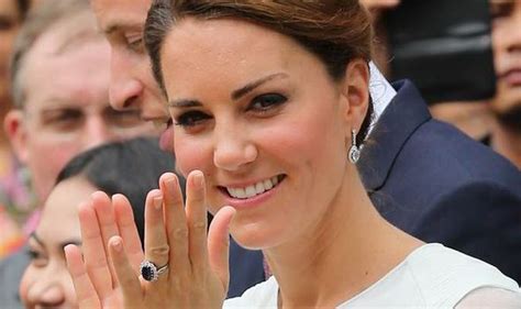 Kate Middletons Ring From Princess Diana Soars To £300000 Value Royal News Uk