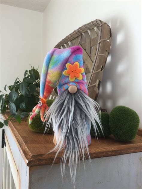 Spring Gnome Hippie Gnome Nordic Gnome By Gnomebodiesbusiness On Etsy