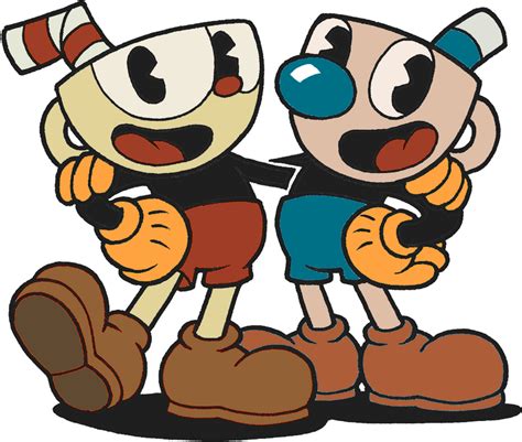 Cuphead And Mugman With Cuphead Show Coloring By Dannyd1997 On Deviantart