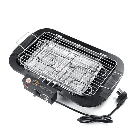 Buy Mohrim Electric Barbeque Grill Electronic Pan With Power Indicator