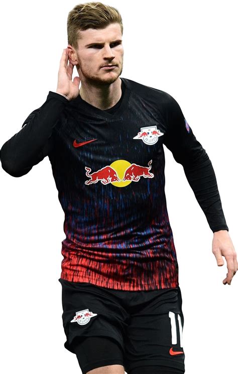 Timo Werner Rb Leipzig Football Render Footyrenders