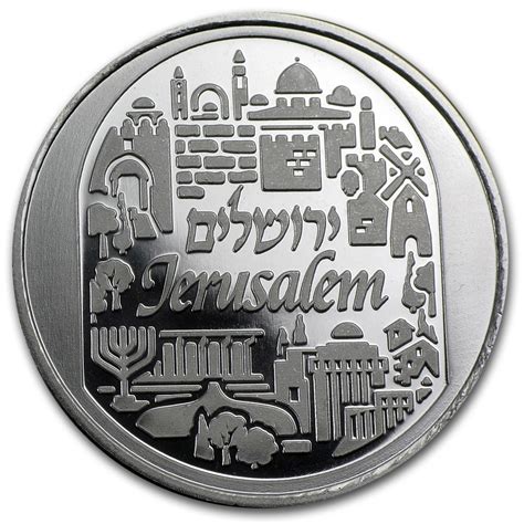 Buy 2014 1 Oz Silver Round Holy Land Mint Jerusalem Apmex