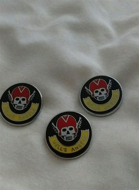 Three Hells Angels Pin Badges In De4 Dales For £3000 For Sale Shpock