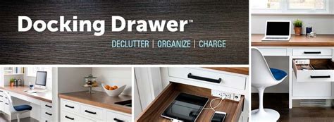 Docking Drawer In Drawer Power Outlets Decorative Hardware