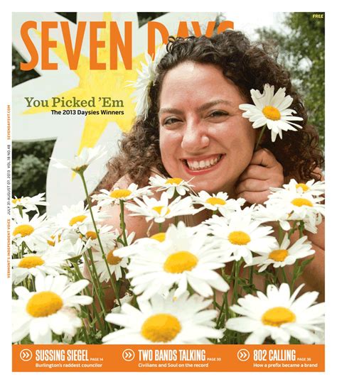 Seven Days Vermonts Independent Voice Issue Archives Jul 31 2013