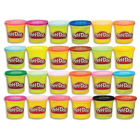 Play Doh Modeling Compound 24 Pack Case Of Colors Non Toxic Multi