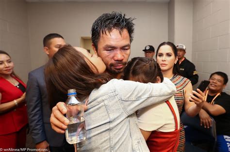 Retirement Not On Pacquiaos Mind Happy To Stay Bond With Kids