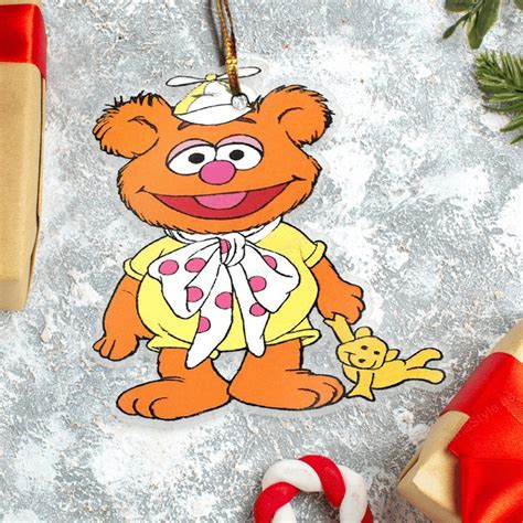 Fozzie Bear The Muppet Hanging Ornament Limited Edition Cloudyteeshirt