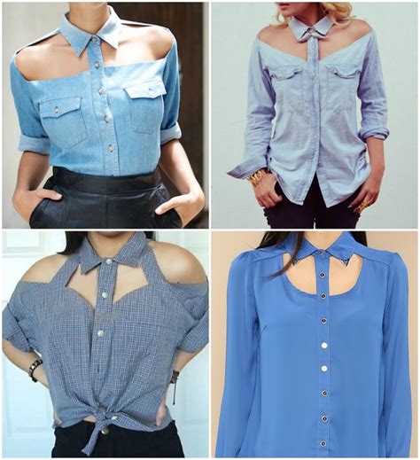 Chic Look With A Cut Out Shirt Diy Alldaychic