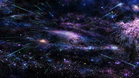 อวกาศดวงดาวกาแล็กซี่จักรวาลการระเบิดจักรวาล วอลล์เปเปอร์ Hd