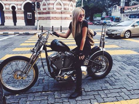 Sexylady Chopper Women Riding Motorcycles Biker Girl Motorcycle Women