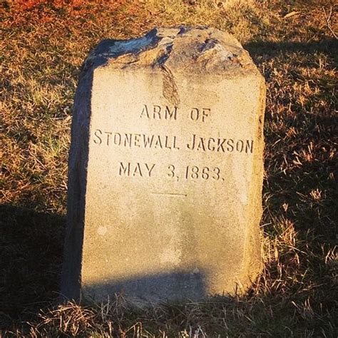 Grave Of Stonewall Jackson S Arm Locust Grove Virginia Atlas Obscura
