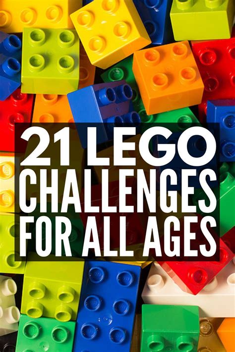 Learning Through Play 21 Lego Challenges For Kids Of All Ages Lego