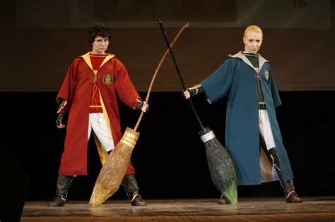Harry Potter And Draco Malfoy Quidditch By Yosha Kun On Deviantart