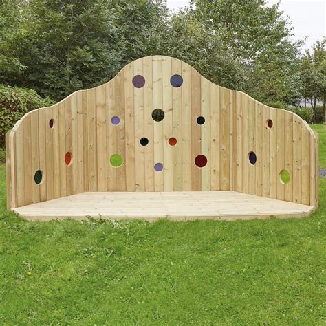 This Fabulous Unique Outdoor Stage Can Accommodate Groups Of Children