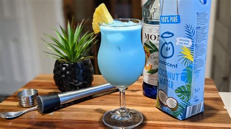 Blue Hawaiian Mocktail Recipe Youtube