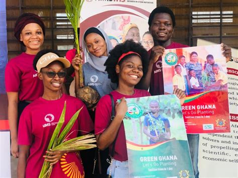 Aims Ghana Participates In The Green Ghana Project Aims Ghana