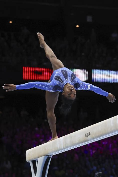 Simone Biles Wins 6th All Around Title At Worlds To Become Most Decorated Gymnast In History