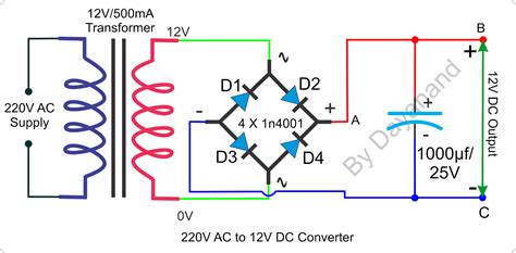 How To Make Ac To Dc Converter Power Supply