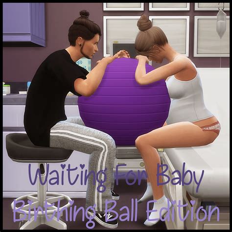 Waiting For Baby Birthing Ball Edition Couple Poses Trio Poses