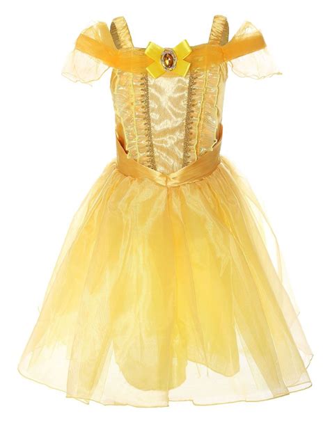 Relibeauty Little Girls Princess Belle Costume Dress Up Rbg9169 4
