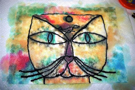 Library Arts Paul Klees Cat And Bird