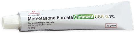 It is for external use only. Mometasone Furoate Ointment USP, 0.1% - Glenmark ...