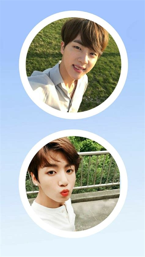 Bts Circle Icons Jungkook And Jin Profile Picture Kpop Memes Bts