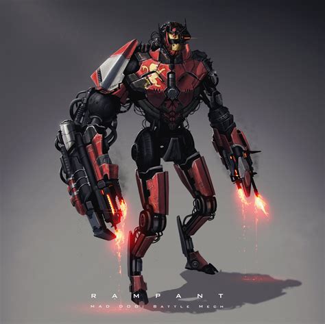 Artstation Mech Design Rampant Ian Boe