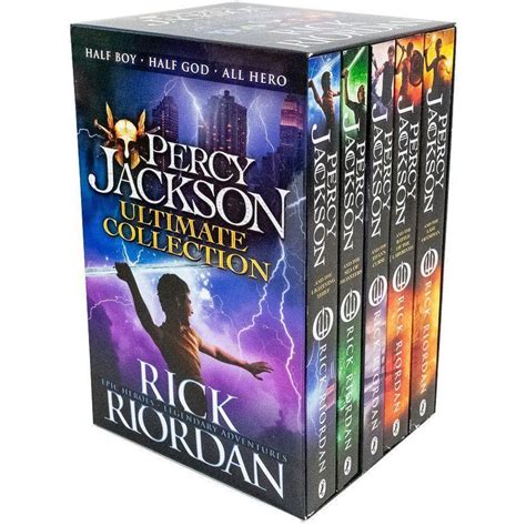 Percy Jackson Book Collection 5 Books Box Set The Book Bundle