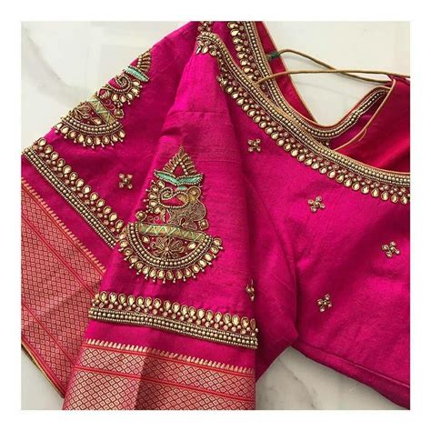 pin by almeenayadhav on embroidery n aari work cutwork blouse designs bridal blouse designs