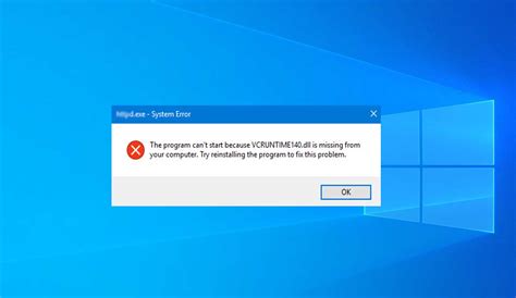 How To Fix Vcruntime Dll Is Missing Error On Windows