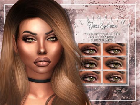 Taina Eyeshadow At Alainalina Sims 4 Updates
