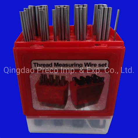 Measuring Tools 3 Wire Thread Measuring Sets China Three Wire Thread