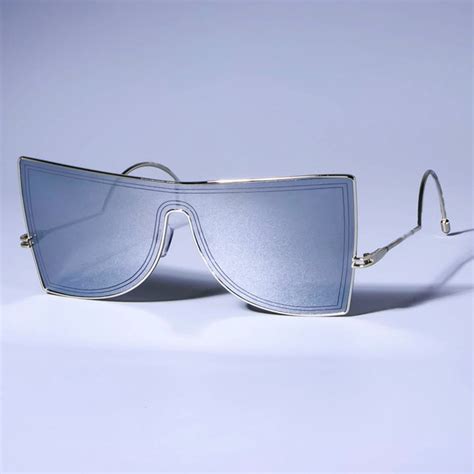 One Lens Goggle Sunglasses Men Women Fashion Shades Uv400 Vintage Glasses 49029 In Women S