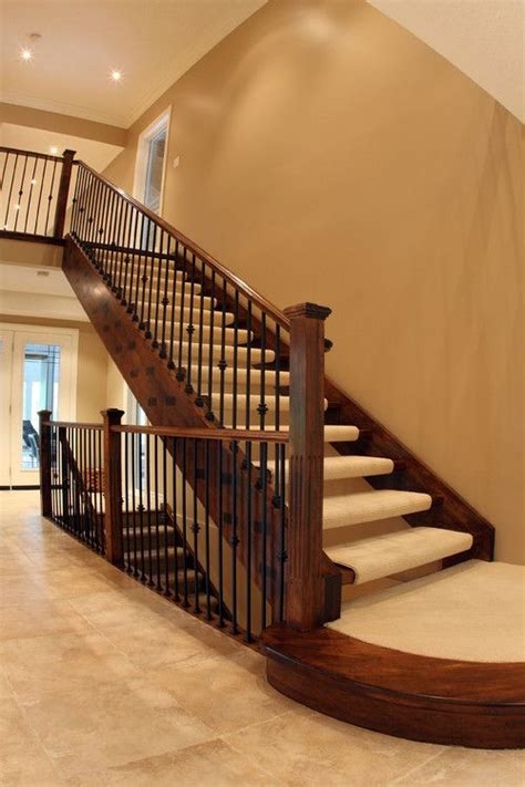 Open Tread With Basement Stairs Staircase Examples In 2019 Open