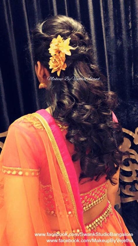 Personality, dress, neckline, and veil if available. Would be bride's engagement hairstyle by Vejetha for Swank ...