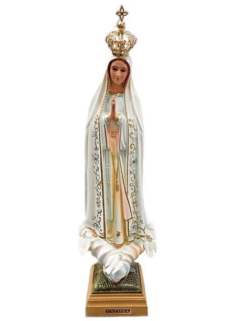 Our Lady Of Fatima Statute 55cm Statue Of The Blessed Virgin Mary