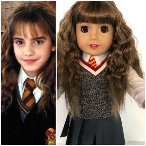 Custom American Girl Doll “hermione” From Harry Potter