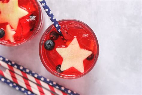 Easy 4th Of July Punch Recipe Non Alcoholic One Sweet Appetite