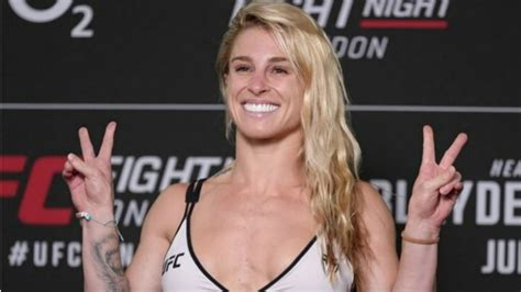 Hannah Goldy Is Auctioning Off Her UFC London Weigh In Underwear